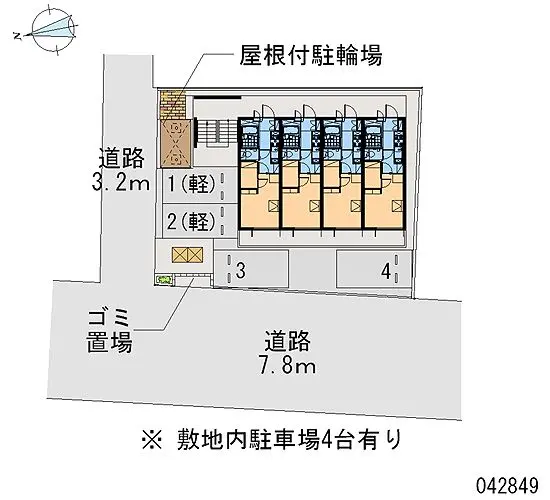 ★手数料０円★名古屋市千種区大久手町　月極駐車場（LP）